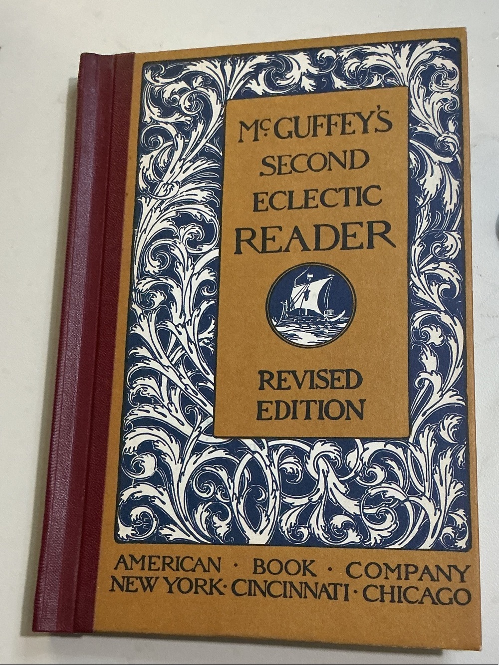 Second Eclectic Reader - Tan & Blue Cover